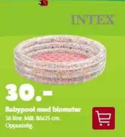 Fætter BR Babypool med blomster tilbud