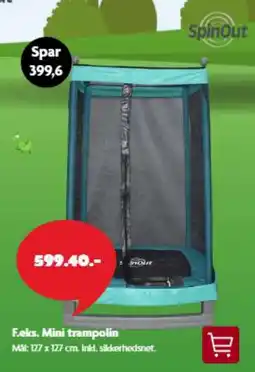 Fætter BR F.eks. Mini trampolin tilbud