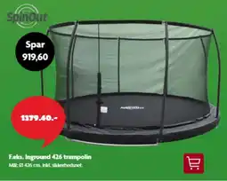 Fætter BR F.eks. Inground 426 trampolin tilbud
