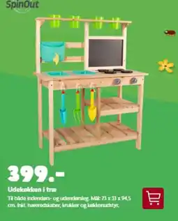 Fætter BR Udekøkken i træ tilbud