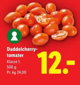 Lidl Daddelcherry- tomater tilbud