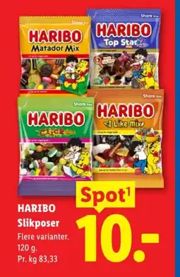 Lidl HARIBO Slikposer tilbud