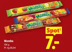 Lidl Mamba tilbud