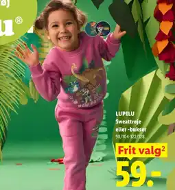 Lidl LUPILU Sweattrøje eller-bukser tilbud