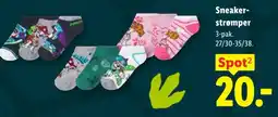 Lidl Sneaker- strømper tilbud