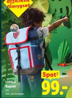 Lidl LUPILU Rygsæk tilbud