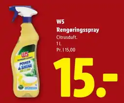 Lidl W5 Rengøringsspray tilbud