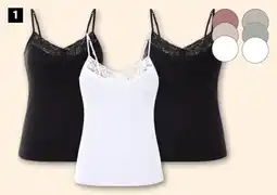 Lidl ESMARA Stroptop med blonder tilbud