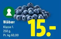 Lidl Blåbær tilbud