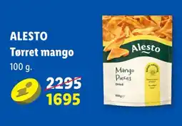Lidl Alesto Tørret mango tilbud