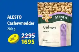 Lidl Alesto Cashewnødder tilbud
