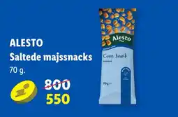 Lidl Alesto Saltede majssnacks tilbud