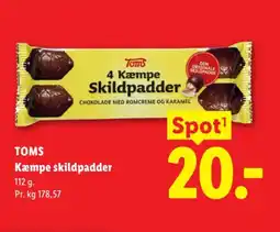 Lidl Toms Kæmpe skildpadder tilbud