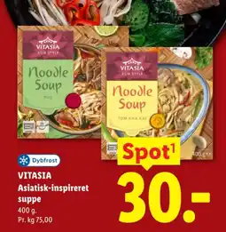 Lidl Dybfrost Vitasia Asiatisk-inspireret suppe tilbud