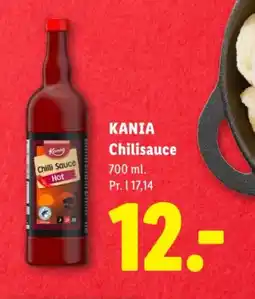 Lidl Kania Chilisauce tilbud