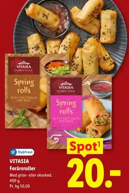 Lidl Vitasia Forårsruller tilbud