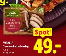 Lidl Vitasia Slow cooked svineslag tilbud