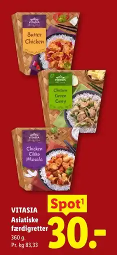 Lidl Vistasia Asiatiske færdigretter tilbud