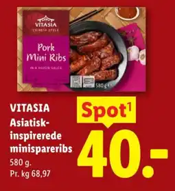 Lidl Vitasia Asiatisk- inspirerede minispareribs tilbud
