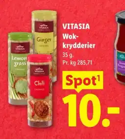 Lidl Vitasia Wok- krydderier tilbud