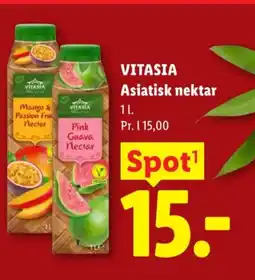 Lidl Vitasia Asiatisk nektar tilbud