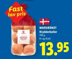 Lidl Madværket Krydderboller 700 g. Pr. kg 19,93 tilbud