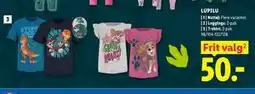 Lidl LUPILU T-shirt tilbud