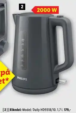 Lidl PHILIPS Elkedel tilbud