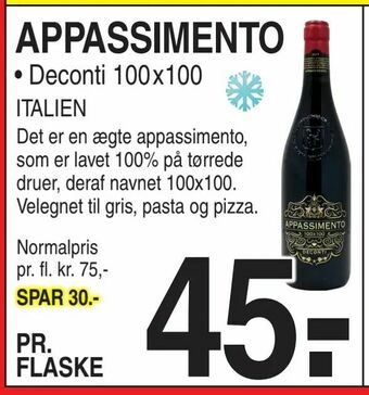 ABC Lavpris Appassimento tilbud