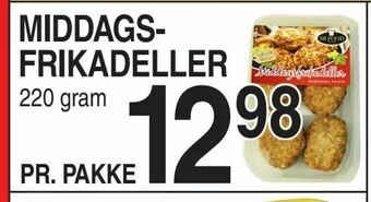 Middags- frikadeller
