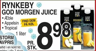 ABC Lavpris God morgen juice tilbud