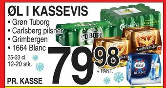 ABC Lavpris Øl i kassevis tilbud