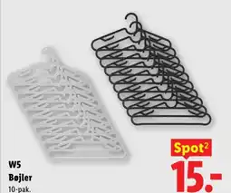 Lidl W5 Bøjler 10-pak. tilbud