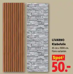 Lidl LIVARNO Klæbefolie tilbud