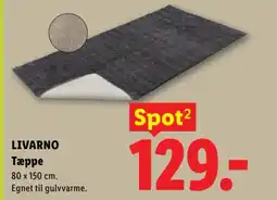 Lidl LIVARNO Tæppe tilbud