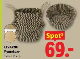 Lidl Livarno pyntekurv tilbud