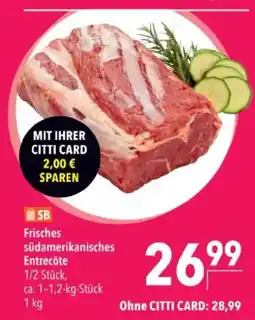 Citti SB Frisches südamerikanisches Entrecôte tilbud