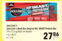Citti Jack link's jack link's beef bar original mr. beast protein bar tilbud