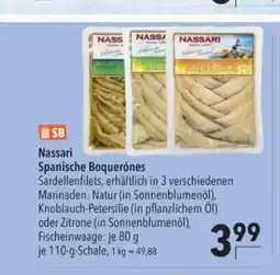 Citti SB Nassari Spanische Boquerónes tilbud