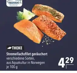 Citti THEKE Stremellachsfilet geräuchert tilbud