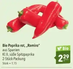 Citti Bio Paprika rot, „Ramiro" aus Spanien tilbud