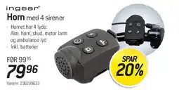 Thansen Horn med 4 sirener tilbud