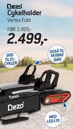 Thansen Dezo Cykelholder (Vertex Fold) tilbud