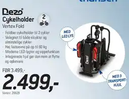 Thansen Deez Cykelholder Vertex Fold tilbud