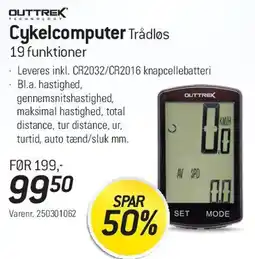 Thansen Cykelcomputer trådløs tilbud