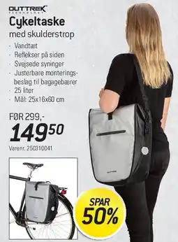 Thansen Cykeltaske med skulderstrop tilbud