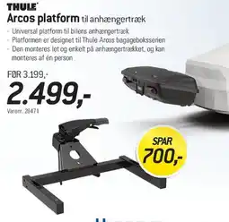 Thansen Thule Arcos platform (til anhængertræk) tilbud