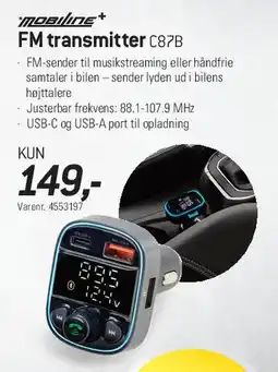 Thansen FM transmitter C87B tilbud