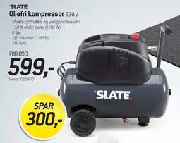 Thansen SLATE Oliefri kompressor 230V tilbud