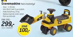 Thansen CAT Gravemaskine (ride-on) tilbud